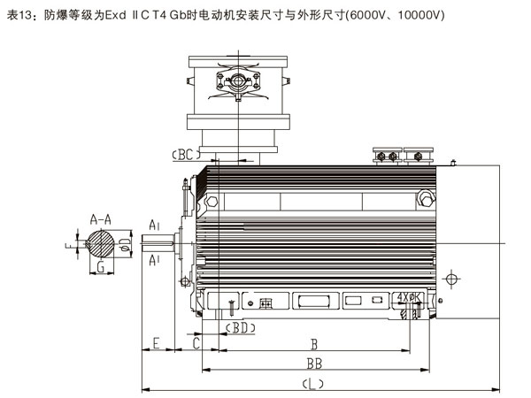 YBX3系列高效率高壓隔爆型三相異步電動機